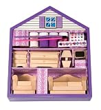 Decorate Your Own Dollhouse Furniture - Living Room 6-piece Set