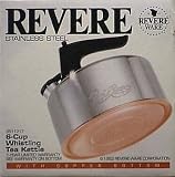 Kitchen & Housewares : World Kitchen/Ekco 3511217 Revere Whistling Teakettle