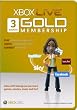 Xbox LIVE Gold 3-Month Membership Card (Xbox 360)