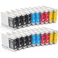 Multipack of 20 Compatible XL Ink Cartridges to Brother LC1000 LC 1000 LC970 LC 970 (8x black & ea. 4x cyan magenta yellow) LC1000BK/LC970BK + LC1000Y/LC970Y + LC1000C/LC970C + LC1000M/LC970M for the Brother DCP-130C / DCP-135C / DCP-150C / DCP-155C / DCP-330C / DCP-350C / DCP-375C / DCP-540CN / DCP-560CN / DCP750CW / DCP-770CW / Brother MFC-230C / MFC-235C / MFC-240CN / MFC-240C / MFC-260C / MFC-440CN / MFC-465CN / MFC-660CN / MFC-665CW / MFC-680CN / MFC-685CW / MFC-345CW / MFC-885CW / MFC-3360C / MFC-5460CN / MFC-5860CN / Brother Fax-1360 / Fax-1355 / Fax-2480C / Fax-1460 / Fax-1560 / UNIVERSAL COMPATIBLE FOR LC37 LC51 LC57 LC960 LC970 LC1000 - 100% COMPATIBLE - (Silvertrade �)