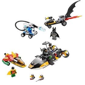 Lego Batman and Robin Set - Robin's Scuba Jet: Attack of the Penguin AND Batman's Buggy: The Escape... by LEGO