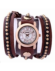 Time100 Ladies Coffee Long Strap Fashion Watch#W50035L.03A