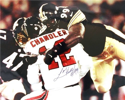 Levon Kirkland Autographed/Hand Signed Pittsburgh Steelers 16x20 Photo