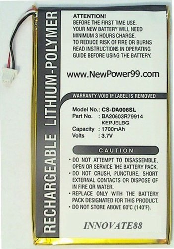 Battery Replacement Kit for Creative Labs Zen Vision M with Installation Video, Tools, and Extended Life Battery.
