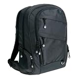 Icon ICON50VK-BLK Nylon Viking Notebook Backpack - Black
