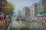 24X36 inch Cityscape Oil Painting French Paris Eiffel Tower 519f NiJ9TL. SL160 24X36 inch Cityscape Oil Painting French Paris Eiffel Tower