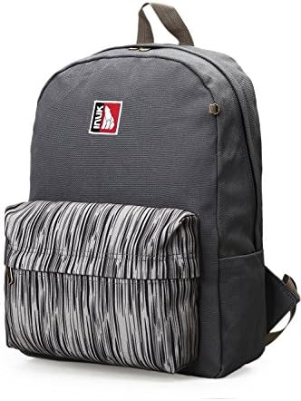 INUK Unisex Print School Traveling Backpack Casual Bag