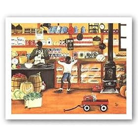 Two Scoops & A Refund by Annie Lee 24"x19" Art Print Poster