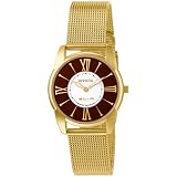 Invicta Women's Slim Collection Mesh Gold-Tone Stainless Steel Watch #5345