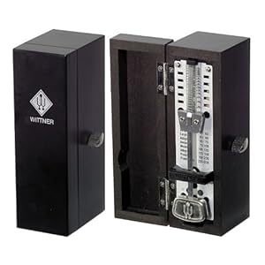 【クリックで詳細表示】ウィットナー メトロノーム スーパーミニ(木製)ブラックmodel No.880260