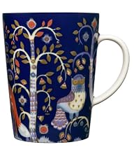 iittala Taika 3-1/3-Ounce Espresso Cup, Blue with Design