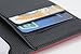 Leather Flip Wallet Stand Case Cover for Apple iPhone 5 5S (Red)