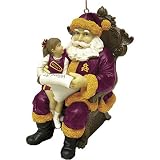 Arizona State Sun Devils NCAA Wishlist Santa Tree Ornament