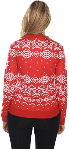 Women's Reindeer Naughty Love Christmas Sweater