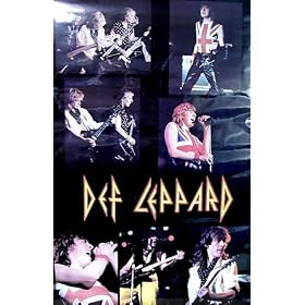 Def Leppard~ Def Leppard Poster~ Rare Vintage Poster!!~ Approx 23" x 35"