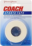 Johnson & Johnson Coach Sports Tape 1 1/2 Inch x 10 Yards (Pack of 3)