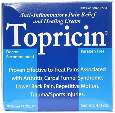 Topricin - Jar, 4 oz ( Multi-Pack) by Topical Biomedics