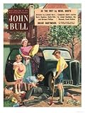 John Bull, Holiday Disasters, Unreliable Cars Breakdown Repairing Mechanics Magazine, UK, 1950 Premium Poster Print, 18x24
