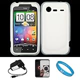 Clear Premium Soft Rubberized Silicone Skin Cover for Verizon Wireless New  ....