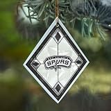 NBA San Antonio Spurs Art Glass Ornament