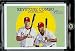 2008 Topps Heritage # 408 Chas Utley / Jimmy Rollins / Philadelphia Phillies / MLB Baseball Trading Card in a Protective Screw Down Display Case