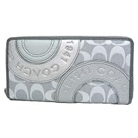 (コーチ) COACH F46920-SV/GE ラウンドファスナー長財布 グレーマルチ ピースド パッチワーク ジップアラウンド (アウトレット) [並行輸入品]