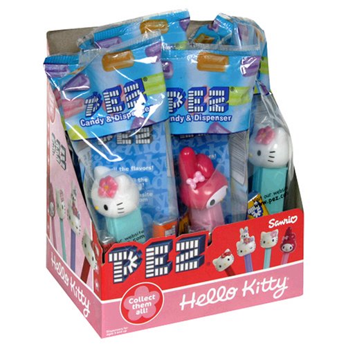 PEZ Hello Kitty, 0.58-Ounce Assorted Candy Dispensers (Pack of 24) by PEZ