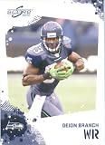 Deion Branch - Seattle Seahawks - 2010 Score Football Card - NFL Trading Card in Screwdown Case