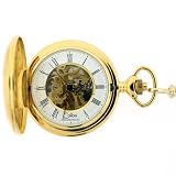 Colibri Mechanical Pocket Watch Skeleton White Dial PWS099013