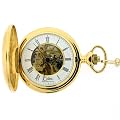 Colibri Mechanical Skeleton Goldtone Pws095971p