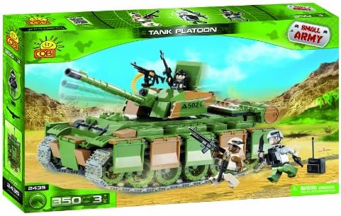 Tank Platoon - Military 350 Pc - Building Set by Cobi Blocks (2435)