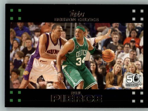 2007-08 Topps #34 Paul Pierce - Boston Celtics (Basketball Cards)