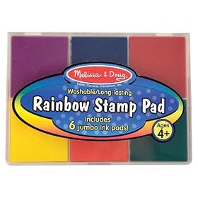 Melissa & Doug Rainbow Stamp Pad