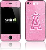 Skinit Los Angeles Angels - Pink Cap Logo Blast Vinyl Skin for Apple iPhone 4 / 4S