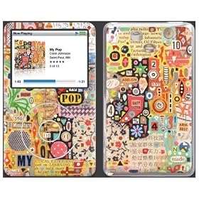 GelaSkins Protective Skin with Screen Protector for 80/120/160 GB iPod classic 6G (My Pop)