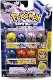 Pokemon Jakks Pacific Marbles Series 2 Set #2 (Pikachu, Dialga, Palkia, Starly, Buizel, Chimchar & Lucario)