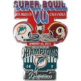 NFL Miami Dolphins Historic Super Bowl Collectors Pin - Super Bowl VII