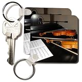 Patricia Sanders Photography - Violins and Music Stringed Instruments Photography - Key Chains