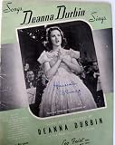 Songs Deanna Durbin Sings [Songbook]