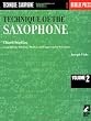 Technique of the Saxophone - Volume 2: Chord Studies (Woodwind Method)