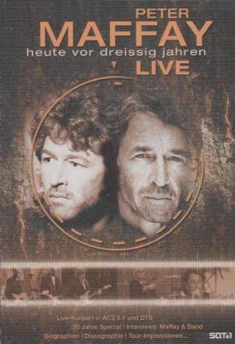 Peter Maffay Heute vor dreissig Jahren [DVD] cd cover