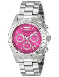 Invicta Womens 16654 Speedway Analog Display Japanese Quartz Silver Watch