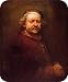 Artist Rembrandt van Rijn Fine Art MOUSE PAD Self Portrait