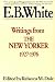 Writings from The New Yorker 1927-1976