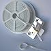 Weststone 1pcs 65ft (20m) White Plastic Twist Tie Roll with Cutter - Flat