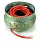 Handmade "Gulf Breeze" Brass Garden Hose Pot / Planter