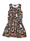(チャビーギャング) CHUBBYGANG Rob Kidneyコラボアロハ柄ノースリーブワンピース 100cm ブラック