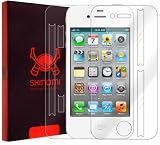 Skinomi TechSkin - Apple iPhone 4S (AT&T) Screen Protector Ultra Clear Shield + Full Body Protective Skin + Lifetime Warranty