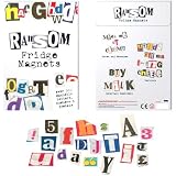 Fun Ransom Magnetic  Noticeboard Fridge Magnets - 200 pieces