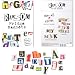 Fun Ransom Magnetic  Noticeboard Fridge Magnets - 200 pieces